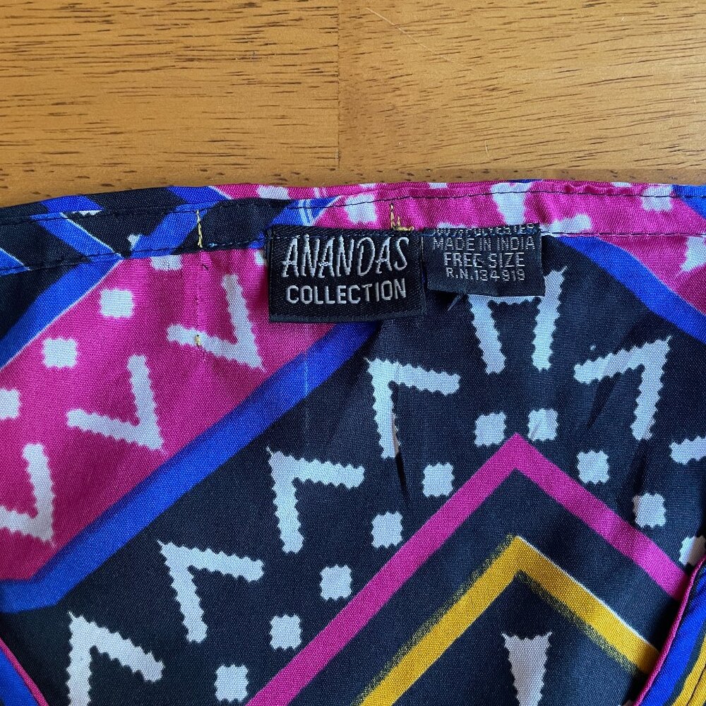 Nwot One Sized Ananda's Collection Multi-Colored … - image 5